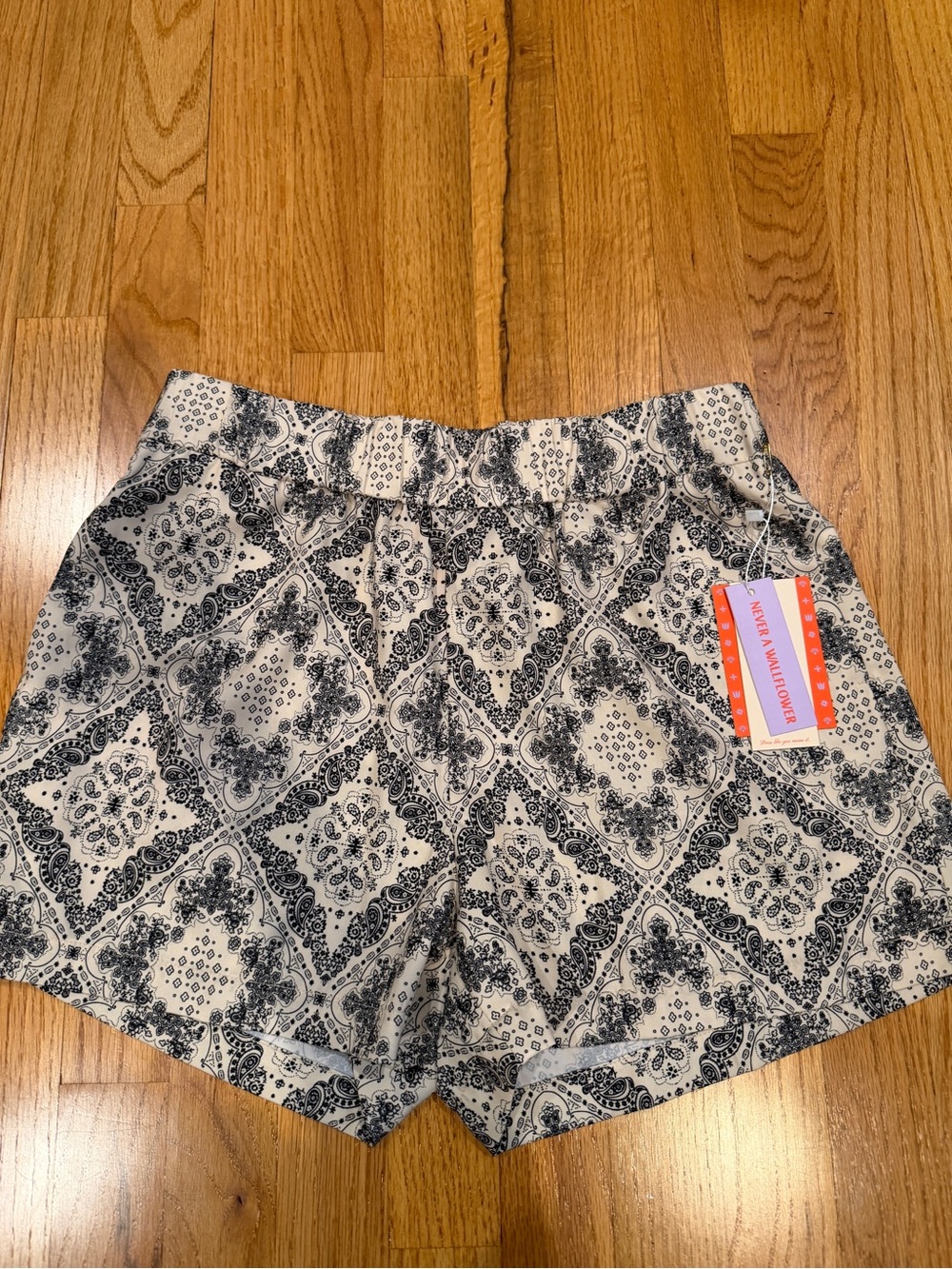 Never a Wallflower Medium Shorts NWT